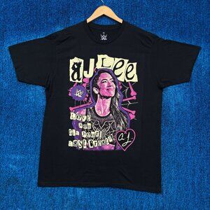 WWE AJ Lee Wrestling T-Shirt Size Extra Large